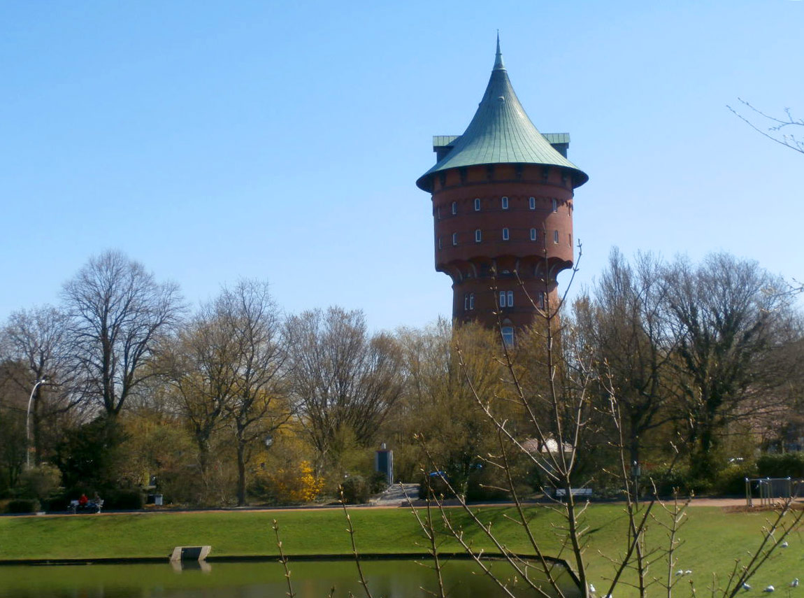 Der Wasserturm in Cuxhaven